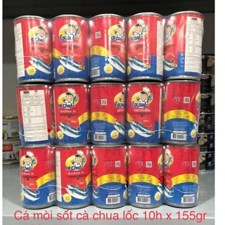 Cá mòi sốt cà chua Hi Chef 155gr của Thái