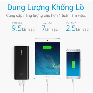 Pin Dự Phòng Anker PowerCore+ 26800, Quick Charge 3.0 - A1374
