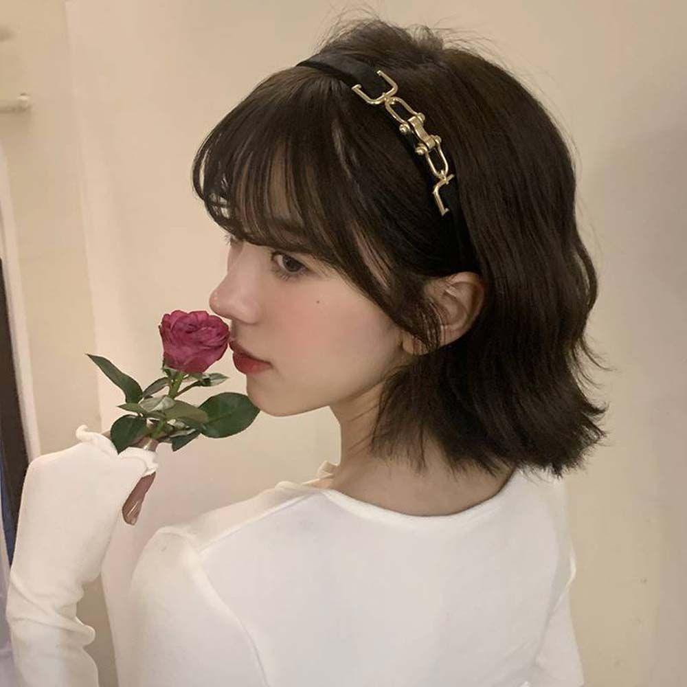 Băng Đô Cài Tóc Phối Dây Xích Thời Trang Tinh Tế Cho Nữ