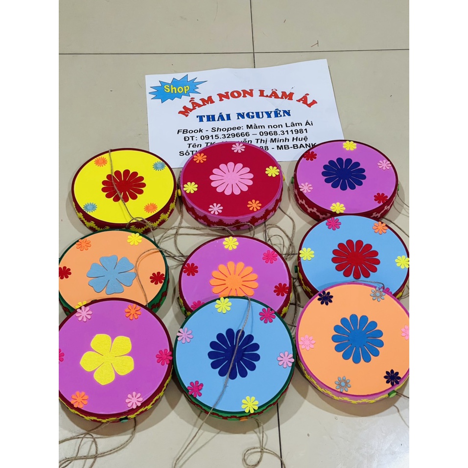 Đồ chơi âm nhạc tự tạo đàn,trống,phách