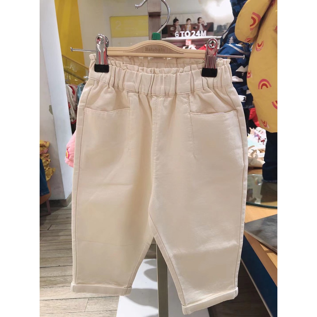 (3-7 tuổi) Quần dài bé gái hãng BALABALA 201121108005