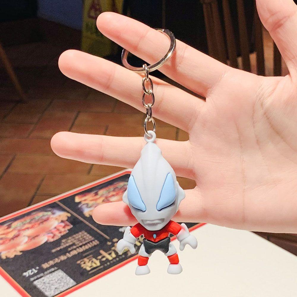 Móc Khóa Hình Nhân Vật Ultraman Phong Cách Anime Nhật Bản Độc Đáo