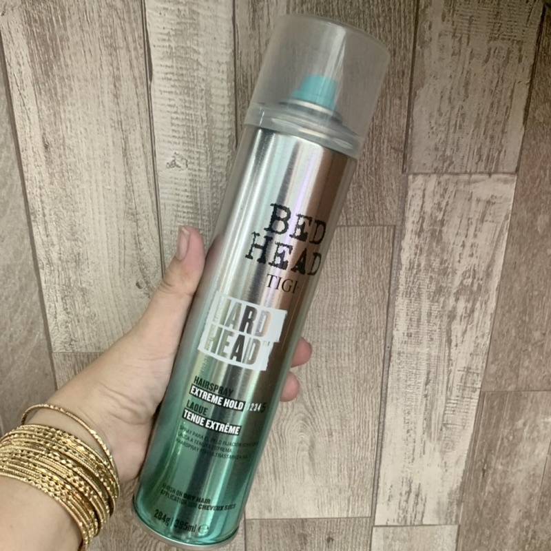 KEO XỊT TẠO KIỂU GIỮ NẾP SIÊU CỨNG TIGI BED HEAD HARD HEAD HAIRSPRAY
