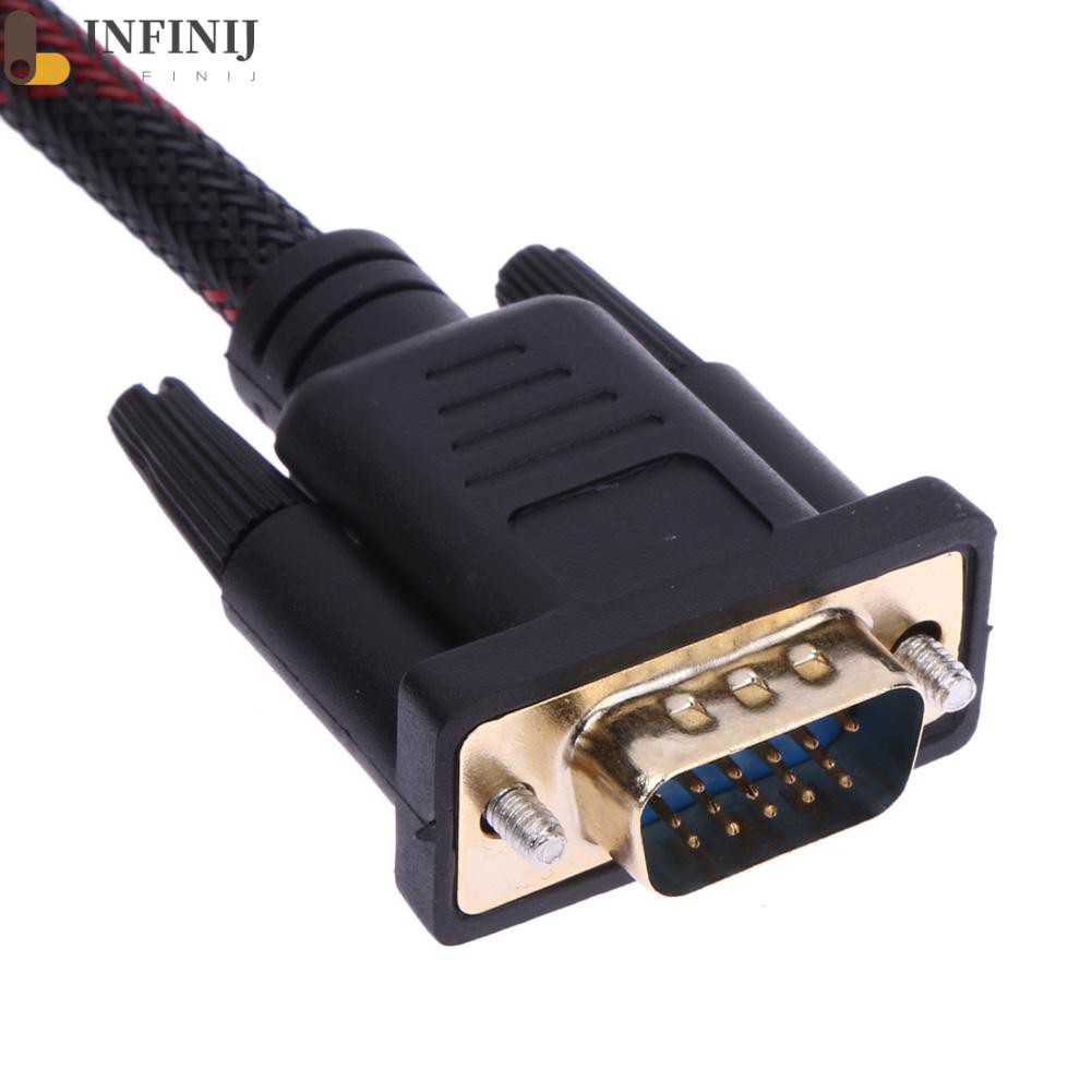 (Infinij) Dây Cáp Chuyển Đổi Hdmi Sang 15pin Vga 1.5m