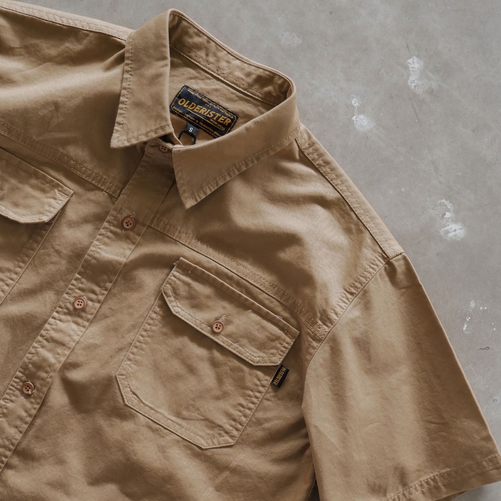 Áo Sơ Mi túi hộp tay ngắn - Olderister - Engineer Shirts