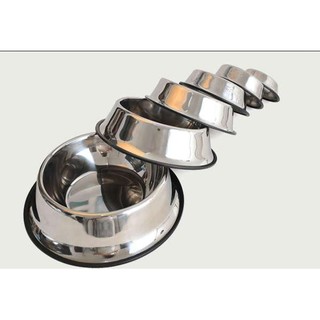 Bát KHAY TÔ Ăn Uống Inox Họa Tiết Bàn Chân Thú CHÓ MÈO THÚ CƯNG