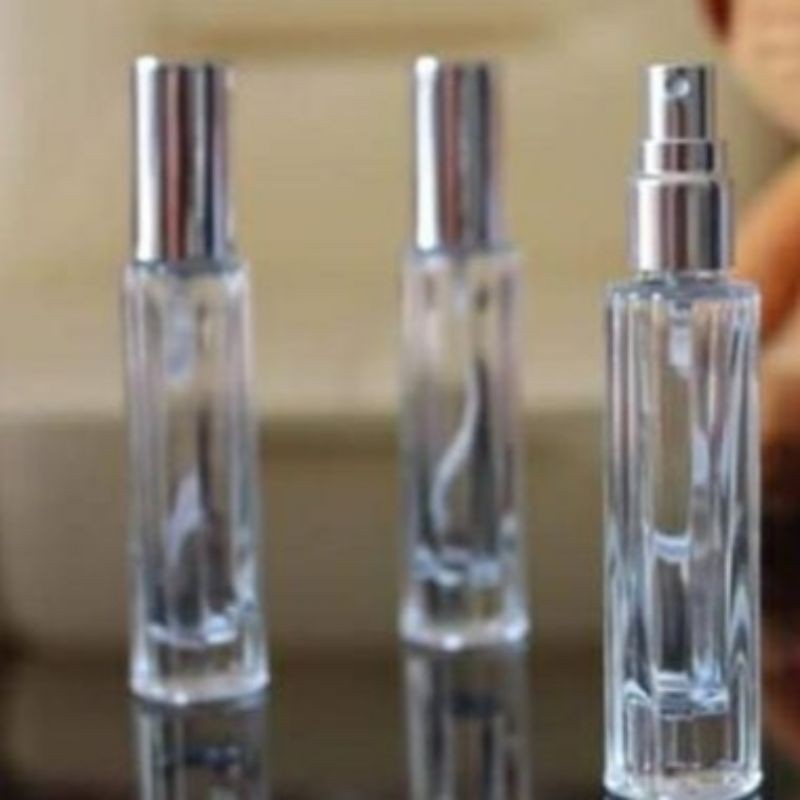 lọ triết nước hoa mini thủy tinh hình xoắn 10ml đẹp sang trọng