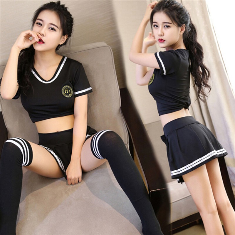 Bộ Đồ Lót Hóa Trang Học Sinh Quyến Rũ Cho Nữ