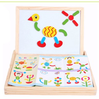 Tranh ghép nam châm 2 mặt