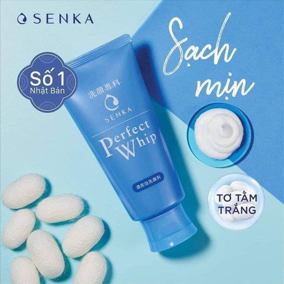 Sữa rửa mặt Senka Perfect Whip 120g