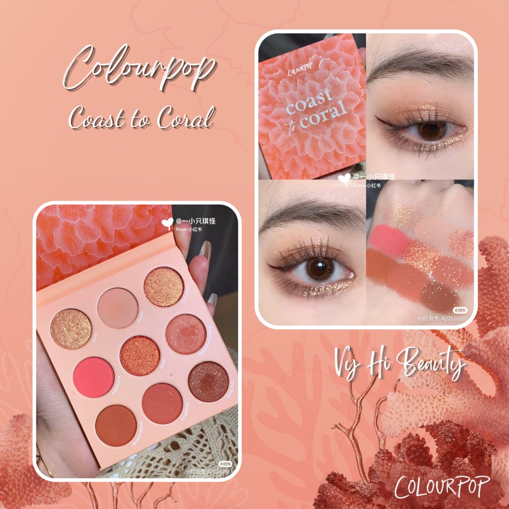 Bảng mắt Colourpop Coast to Coral
