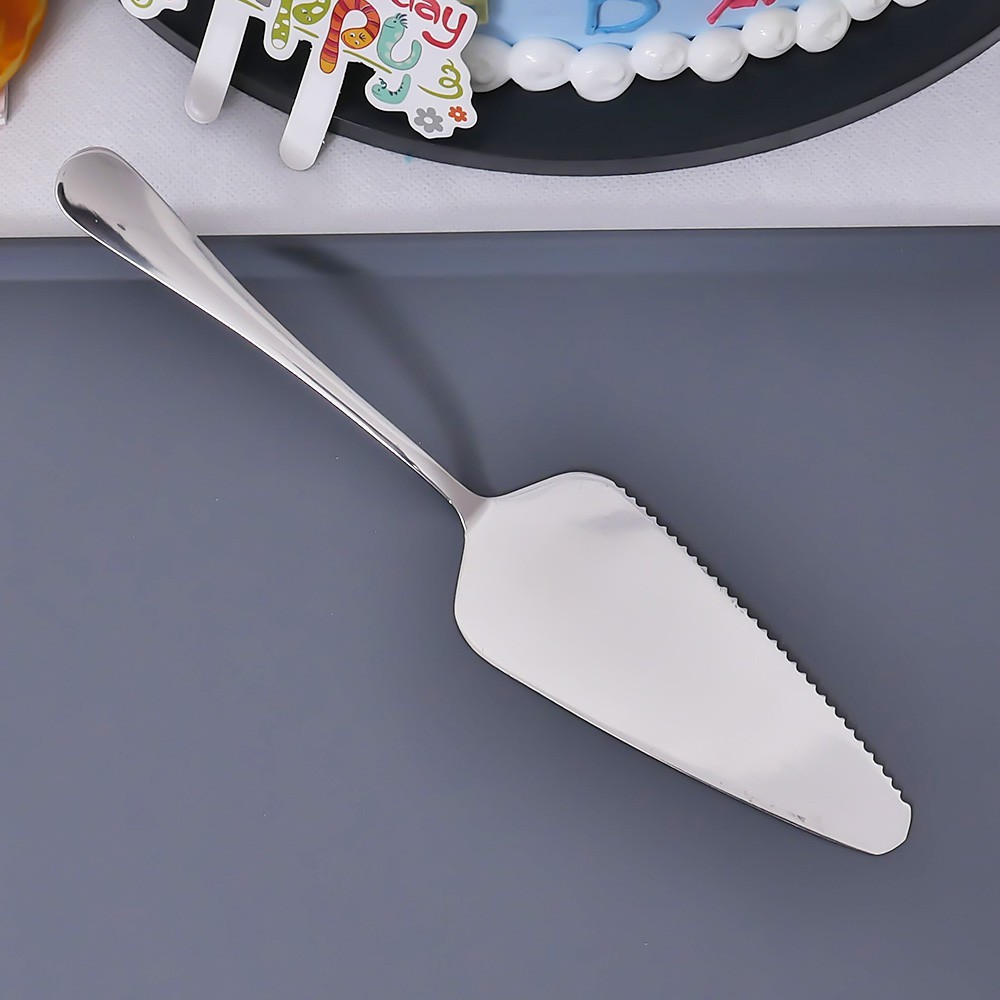 Dụng cụ inox cắt và chia bánh ngọt đa năng