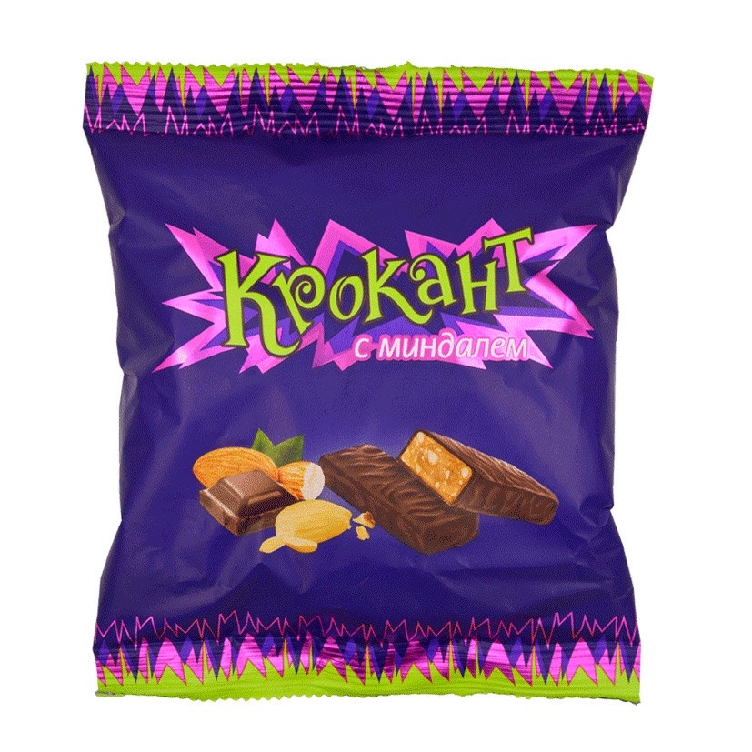 Kẹo Tím Kpokant Socola Hạnh Nhân Nga 500G -