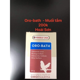 Muối tắm Oro- bath cho vẹt