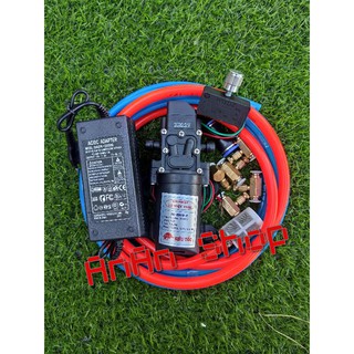 Combo phun sương giá rẻ máy+nguồn+điều tốc+4/5béc+5/10m dây+lọc nước
