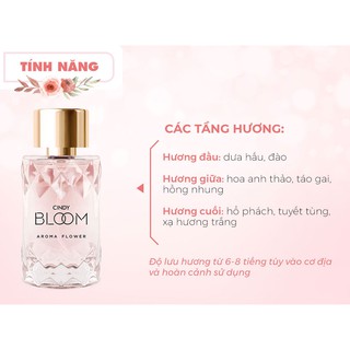 Nước Hoa Nữ Cindy Bloom Aroma Flower 30ml