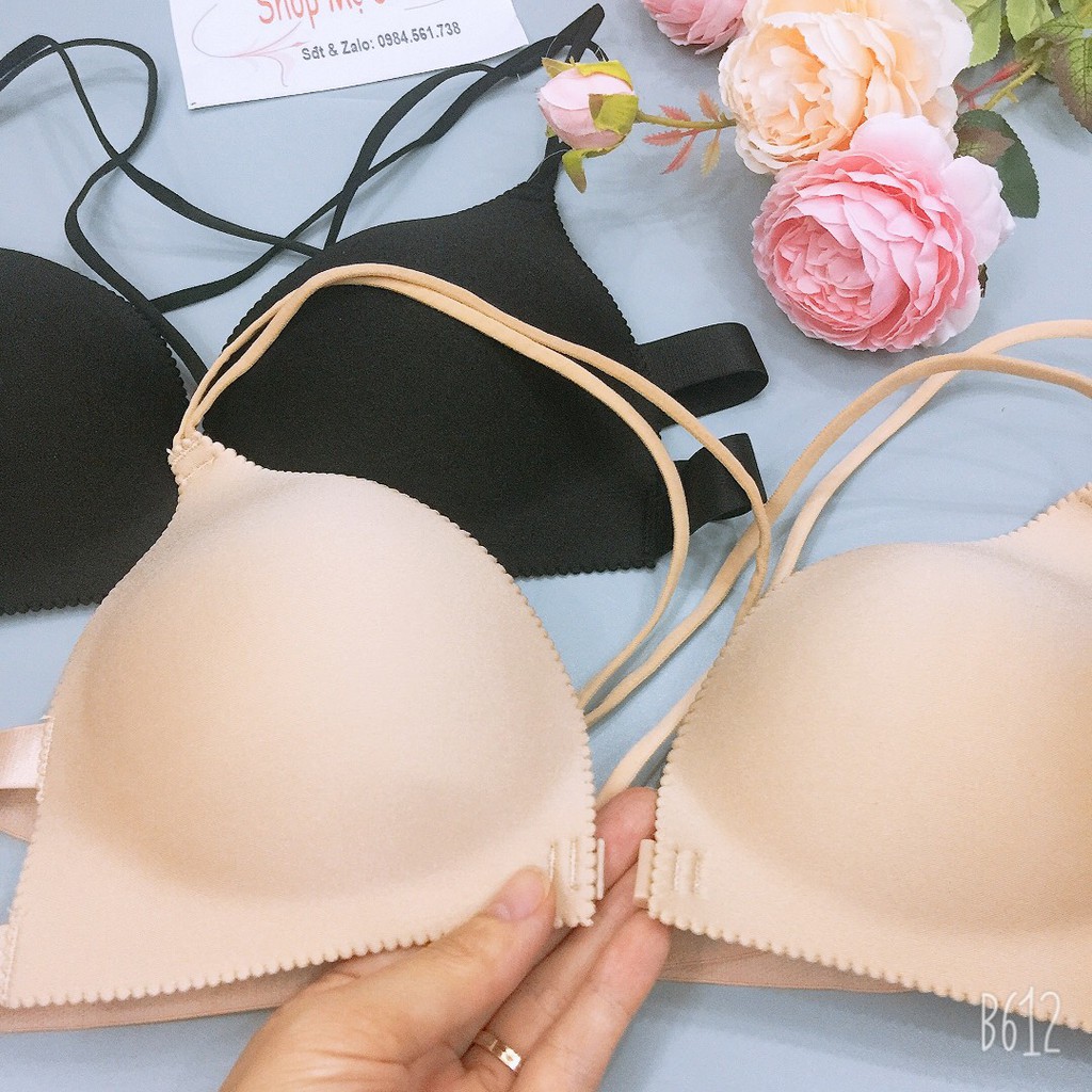 Áo bra nữ Bàn Tay nâng ngực Cài Trước Su Đúc Hàng Đẹp_Br06