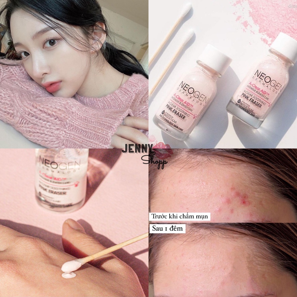 Dung Dịch Chấm Mụn Neogen Dermalogy A-Clear Soothing Pink Eraser