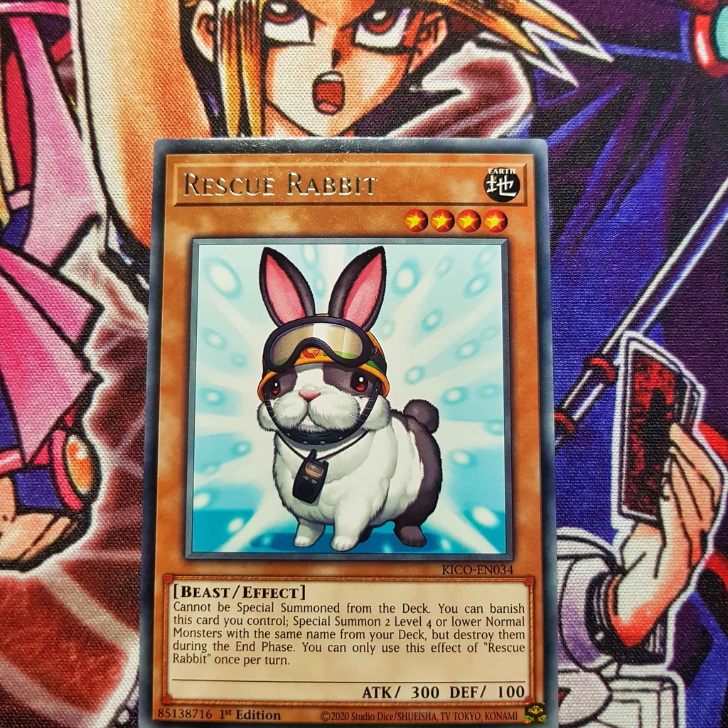 Thẻ bài Yugioh chính hãng | Rescue Rabbit | KICO Rare