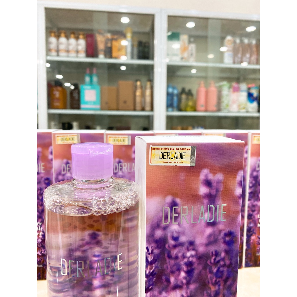 Nước Hoa Hồng Derladie Lavender Natural Moisture Toner Dưỡng Ẩm Kiềm Dầu Hàn Quốc 500ml