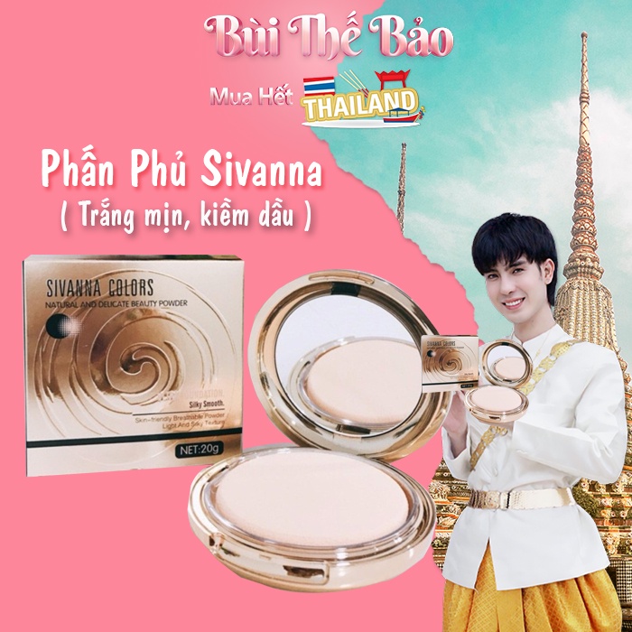 Phấn Phủ Siêu Mịn Sivanna Lốc Xoáy Thái Lan 🇹🇭