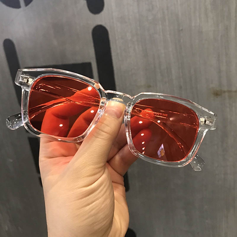 Kính mát gọng lớn phong cách retro Hàn Quốc thời trang dành cho nữ