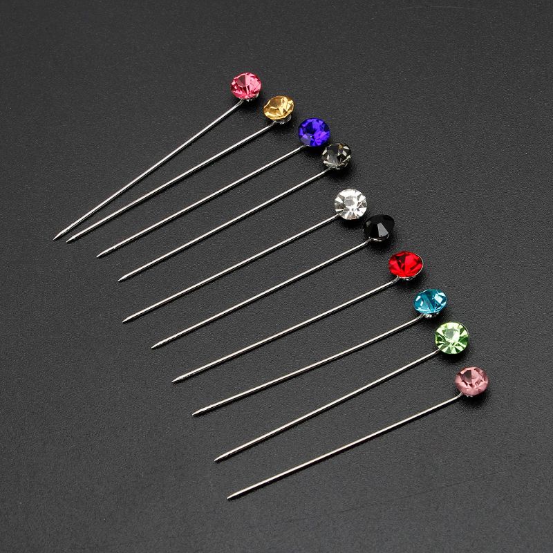 Set 30 Ghim Cài Khăn Choàng Đính Đá Pha Lê Phong Cách Hồi Giáo