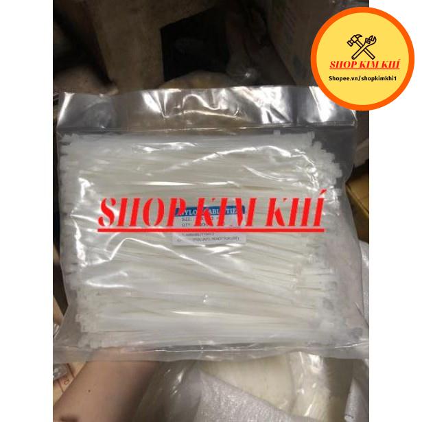 [Kim khí] 1Kg Dây Thít Nhựa, Lạt Nhựa, Dây Rút Nhựa. ( 100mm đến 300mm)