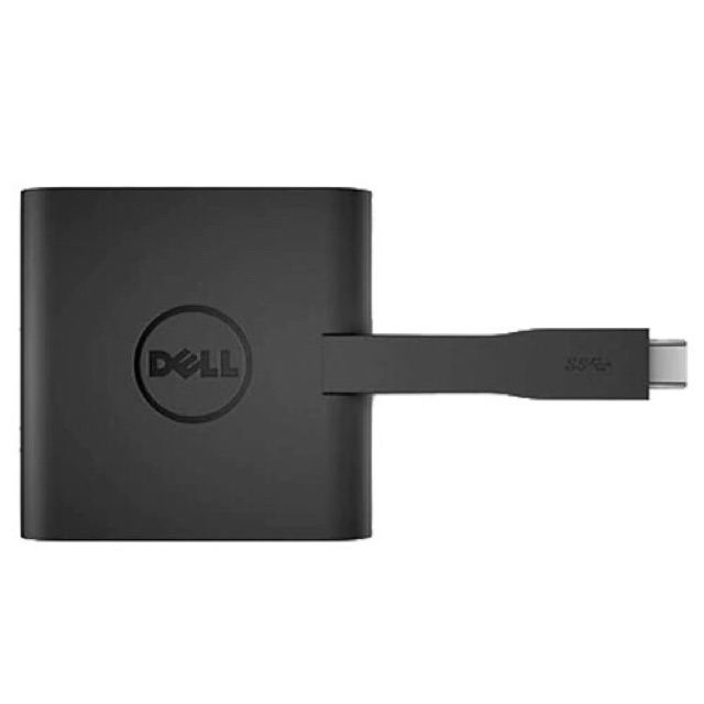 Bộ chuyển đổi Dell DA200 - Docking Dell DA200 Type C to HDMI/VGA/Ethernet/USB 3.0 Chính Hãng Bảo hành 12 Tháng