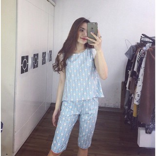 HOT Bộ thô đáp ren quần lửng HL