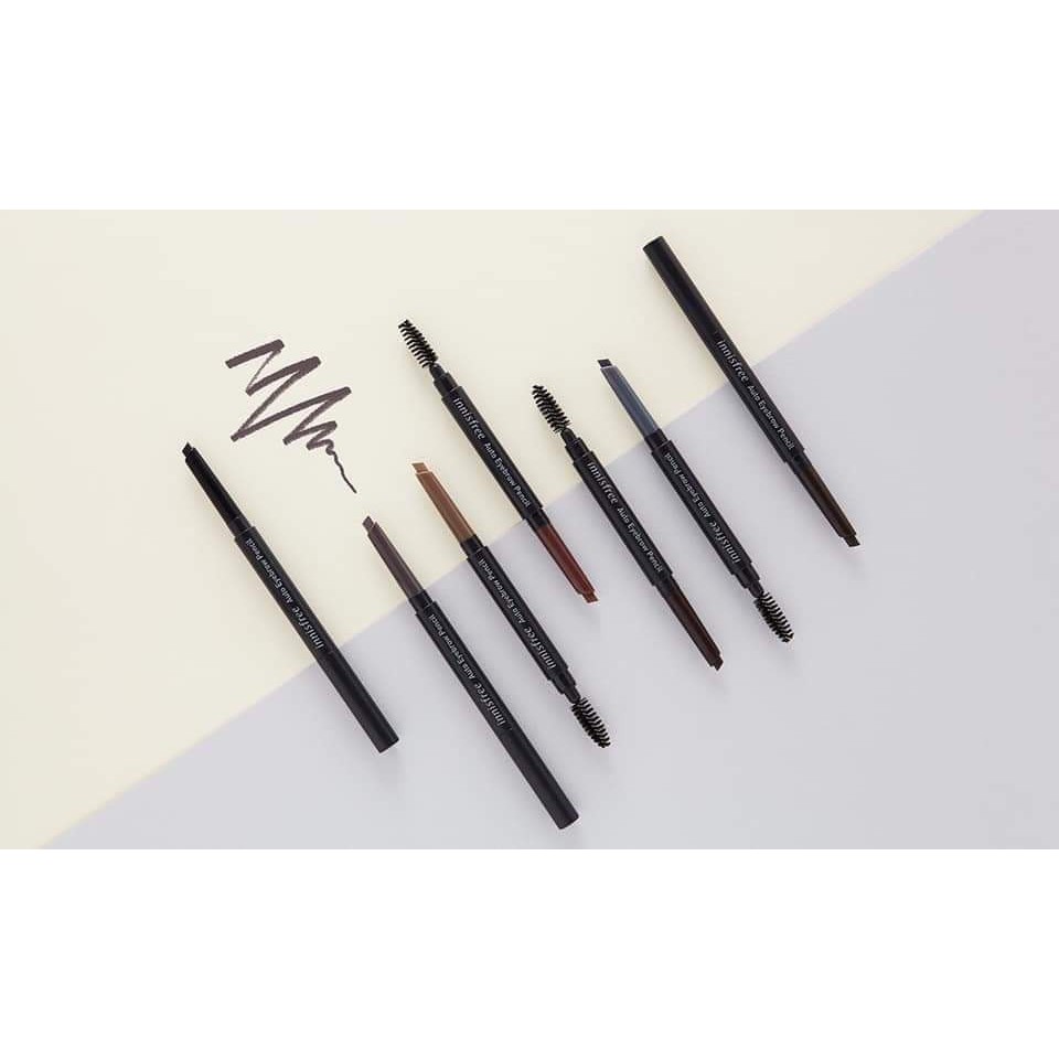 Chì Kẻ Chân Mày 2 Đầu Auto Eyebrow Pencil Innisfree | BigBuy360 - bigbuy360.vn