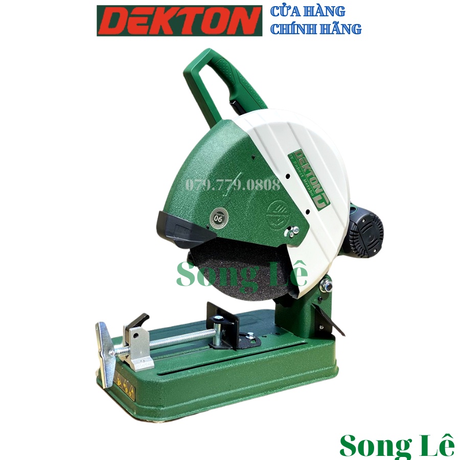 Máy cắt sắt dùng dây curoa Dekton 2800W DK358
