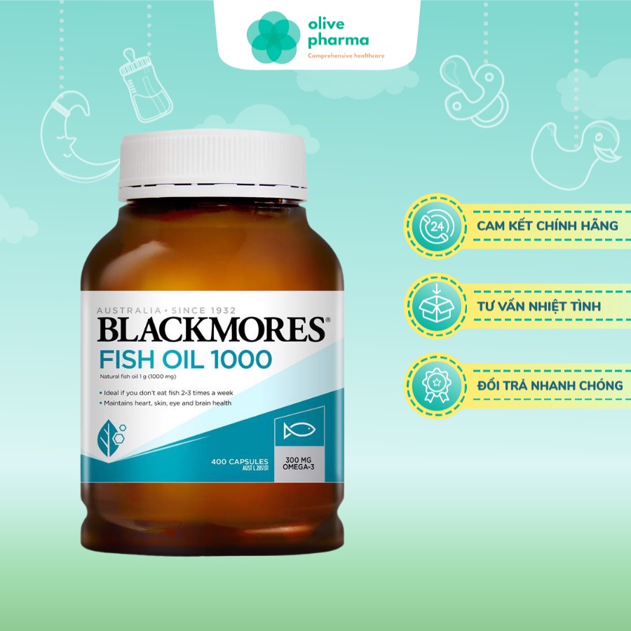 Blackmores Fish oil thường 400v