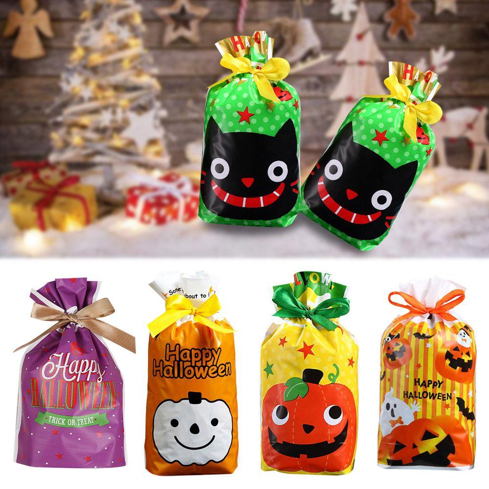 Set 50 Túi Đựng Kẹo Họa Tiết Halloween