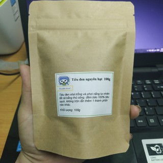 Tiêu đen nguyên hạt 100g