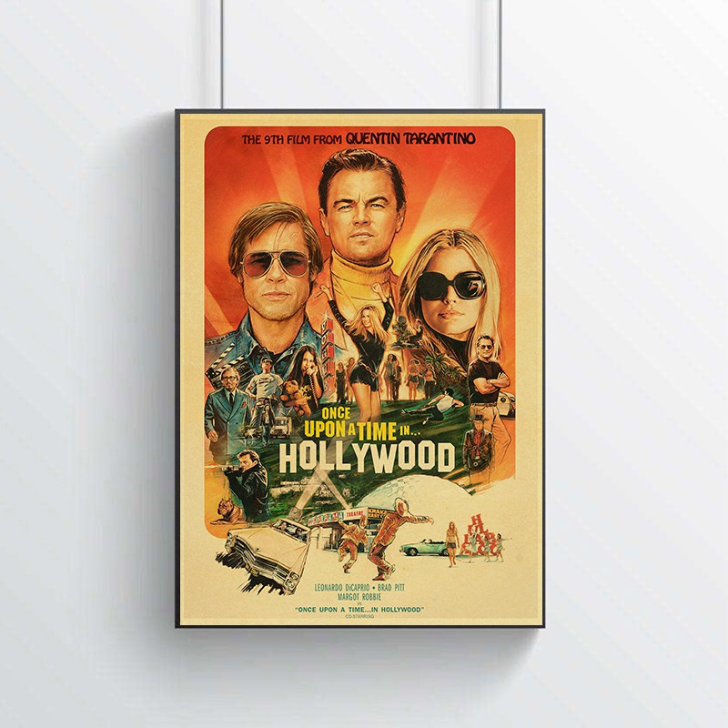 Poster Treo Tường In Hình Nhân Vật Phim Bill / Djakin Tarantino