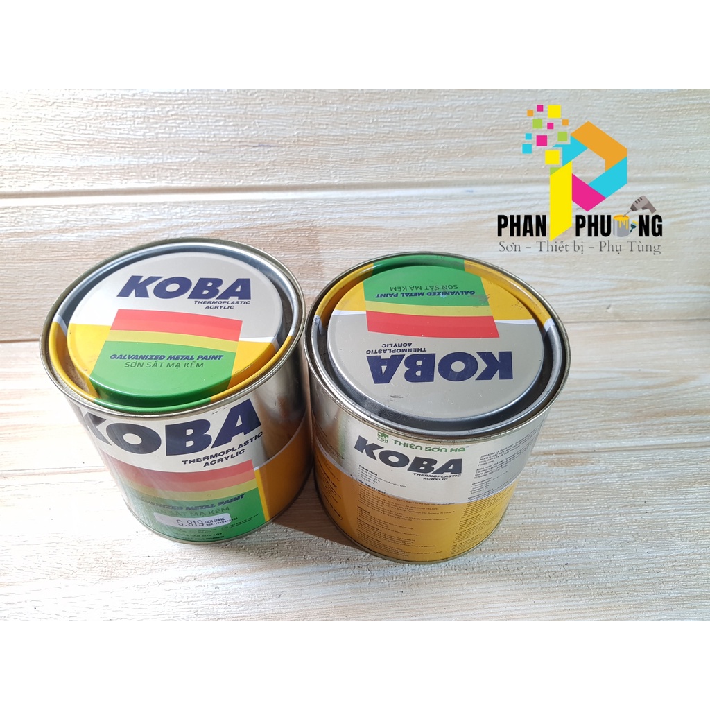 SƠN SẮT MẠ KẼM SƠN 1 THÀNH PHẦN KOBA 800g