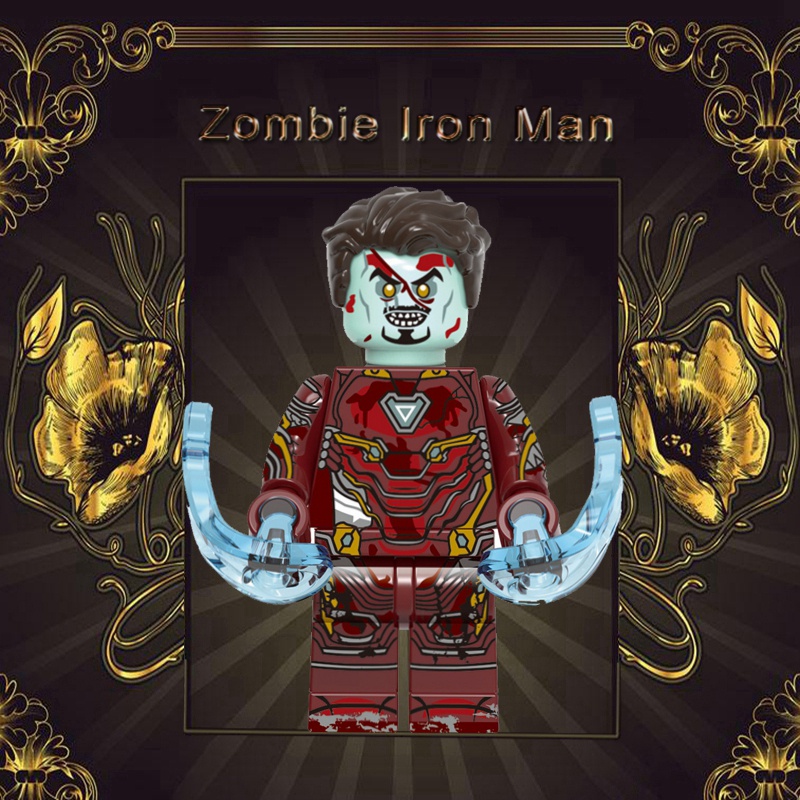 Bộ Đồ Chơi Lắp Ráp Mô Hình Nhân Vật Iron Man Marvel