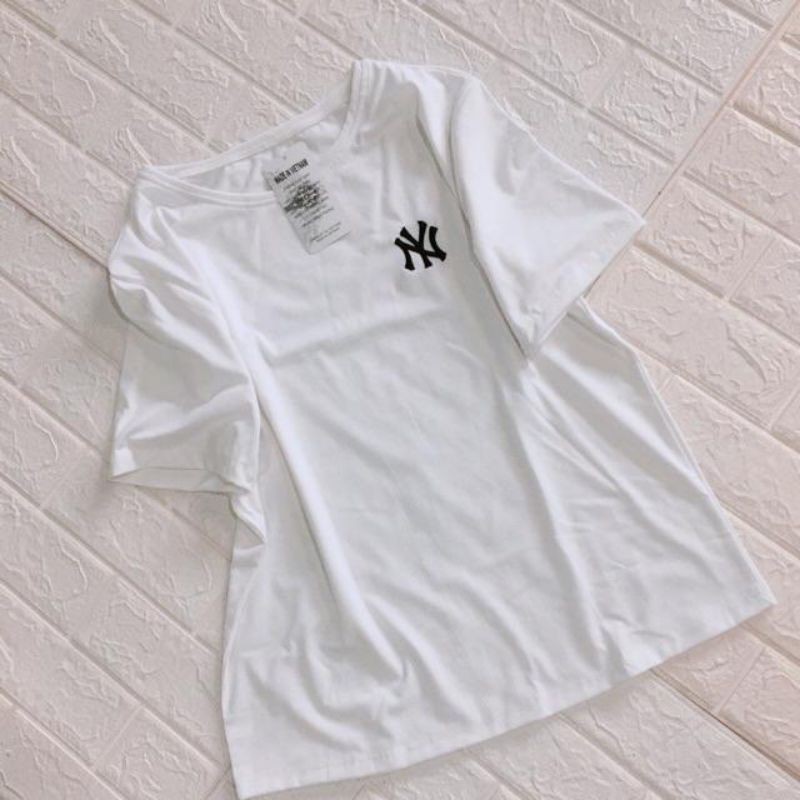 áo phông hè, thun tay lỡ logo đơn giản basic chất cotton thời trang nam nữ, cặp đôi, nhóm form unisex freesize ulzzang | BigBuy360 - bigbuy360.vn