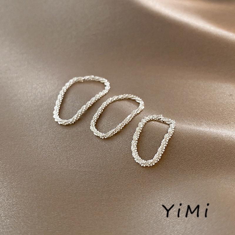 Nhẫn Đính Đá Lấp Lánh Đơn Giản Cho Nữ