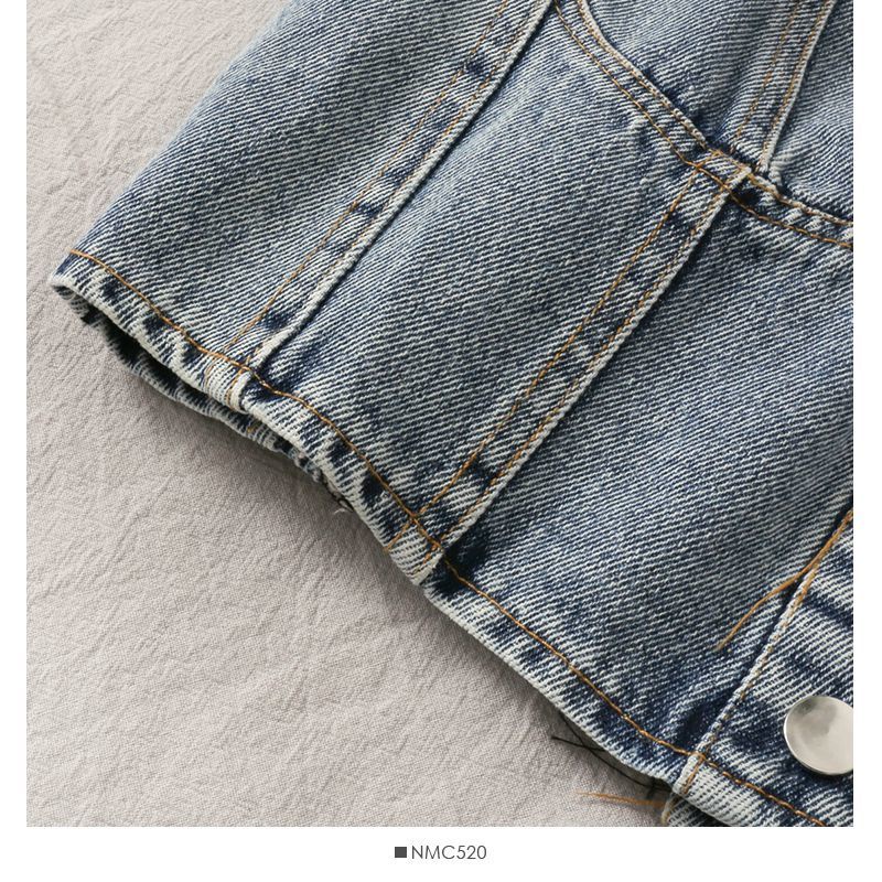 Áo denim hai dây dáng ôm thời trang xuân hè phong cách Hàn Quốc 2021