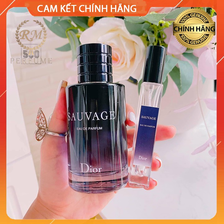 Nước hoa nam cao cấp Sauvage EDP 5ml-10ml-20ml chiết chính hãng | BigBuy360 - bigbuy360.vn