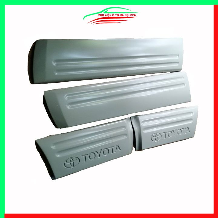 Bộ ốp nẹp sườn Fortuner 2006-2015 mộc chưa sơn