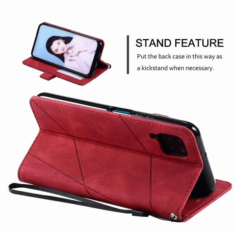 Bao Da Điện Thoại Nắp Lật Nam Châm Kiêm Ví Cho Samsung Galaxy A12 Samsung A12 A 12 Coque Galaxya12 Ốp | BigBuy360 - bigbuy360.vn