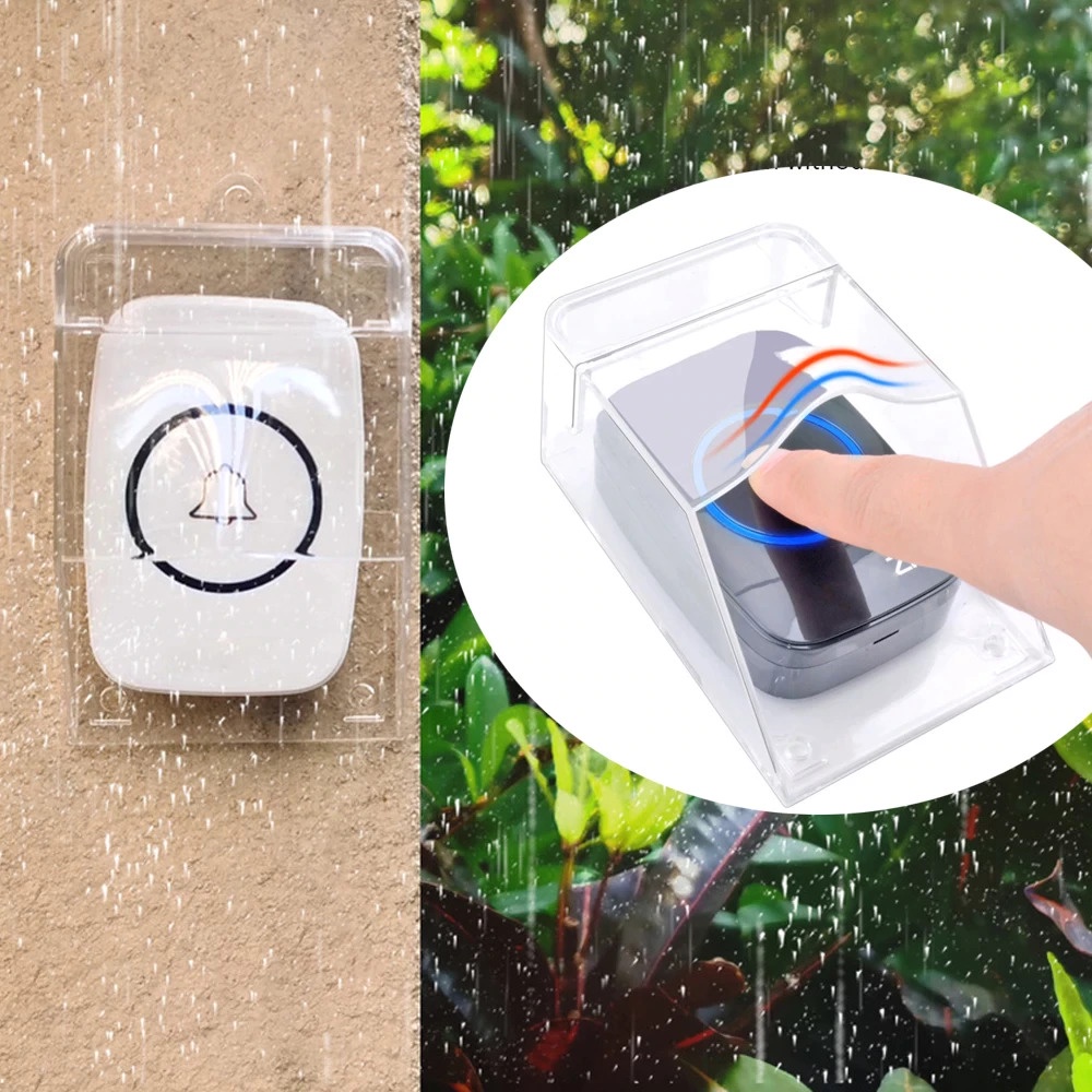 Nắp che mưa chuông cửa không dây