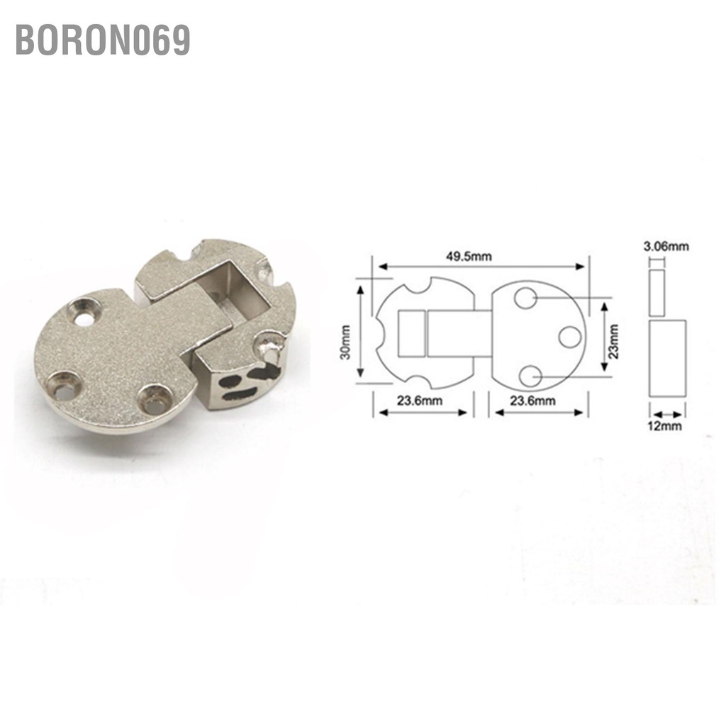 Bản Lề Mini 90 Độ Bằng Hợp Kim Kẽm Cho Tủ Quần Áo