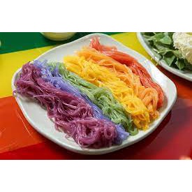 Bún Rau Củ Đặc Sản Cao Bằng 1kg Beorganic - Ngũ Sắc Mix 5 Vị Giảm Cân Eatclean Healthy Cho Người Ăn Kiêng, Ăn Chay