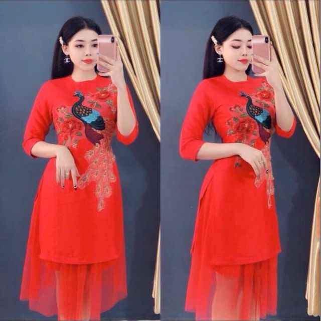 Áo dài công bigsize