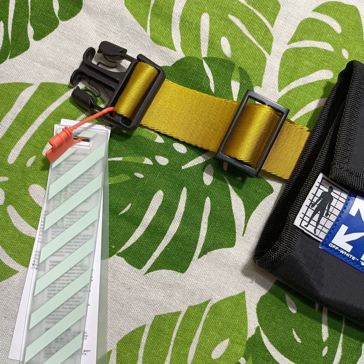 Túi đeo hông Off White two pocket belt bag ss21