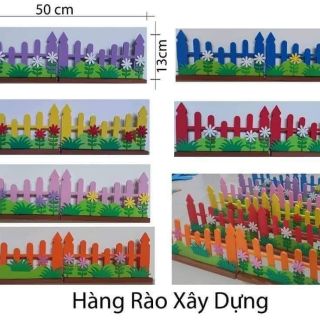 Hàng rào xây dựng lắp ráp được, giá : 25k/bộ